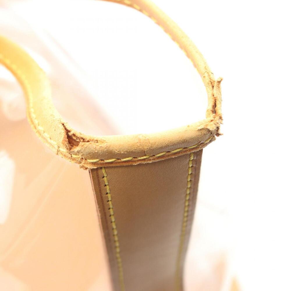 LOUIS VUITTON Authentic Brown Leather Tote Bag - Picture 6 of 13